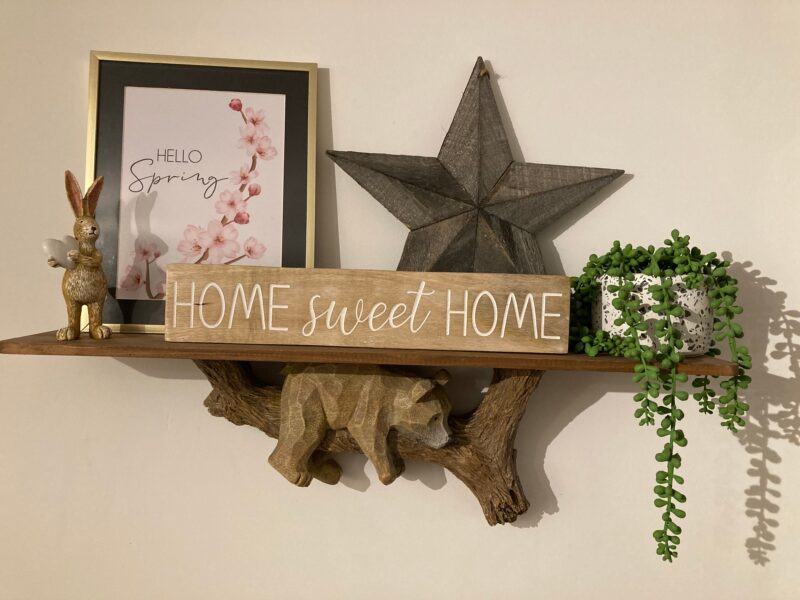 Hello Spring Cherry Blossom Spring Seasonal Wall Home Decor Print - Image 3