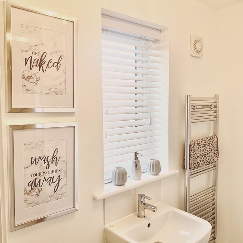 Get Naked Marble Bathroom Wall Decor Print (With Or Without Marble) - Image 2