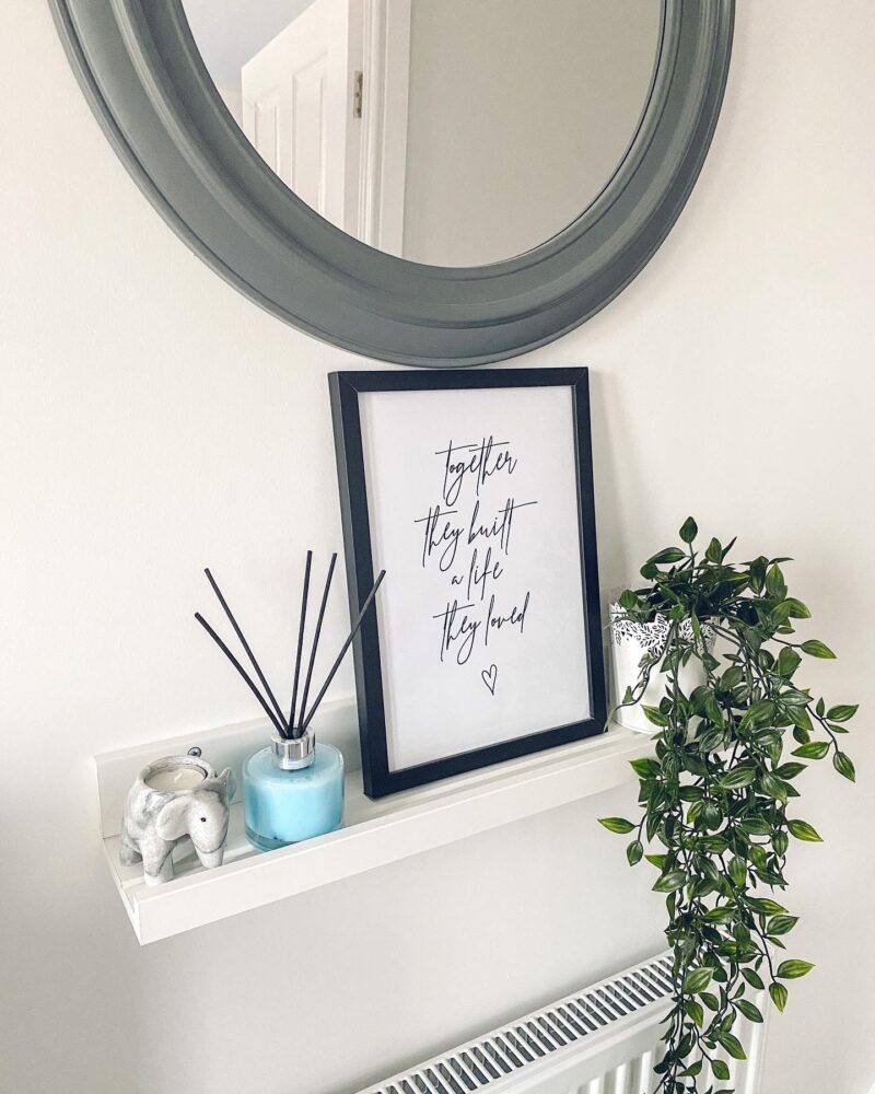 Together They Built a Life They Loved Simple Home Wall Decor Print - Image 2