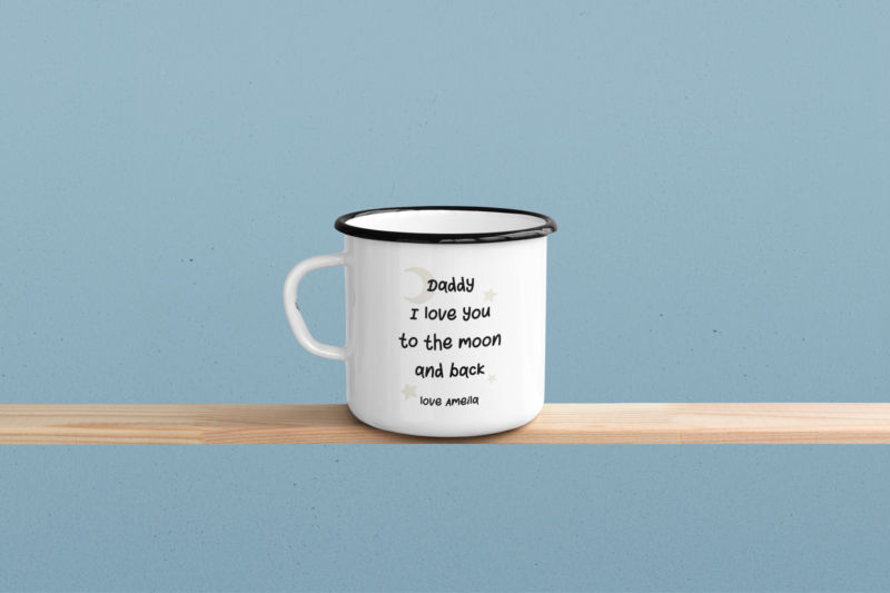 Personalised Daddy I Love You To The Moon And Back Fathers Day Collection - Image 5