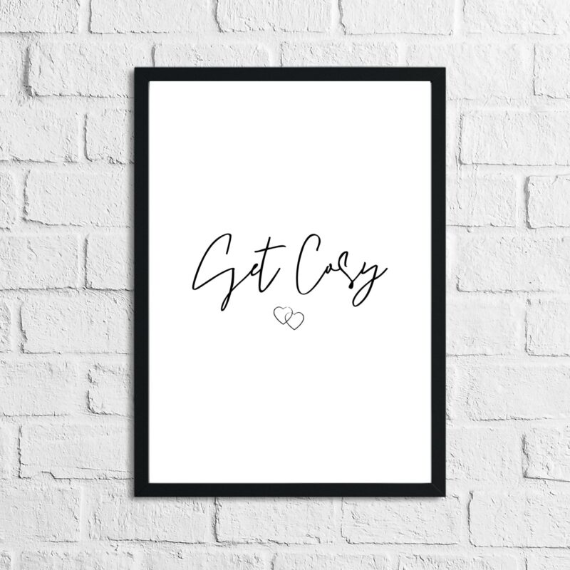 Get Cosy Heart Home Simple Home Wall Decor Print - Image 2