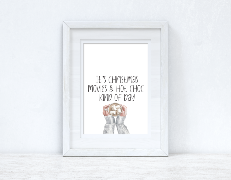 It's Christmas Movies Xmas Seasonal Wall Home Decor Print - Image 2
