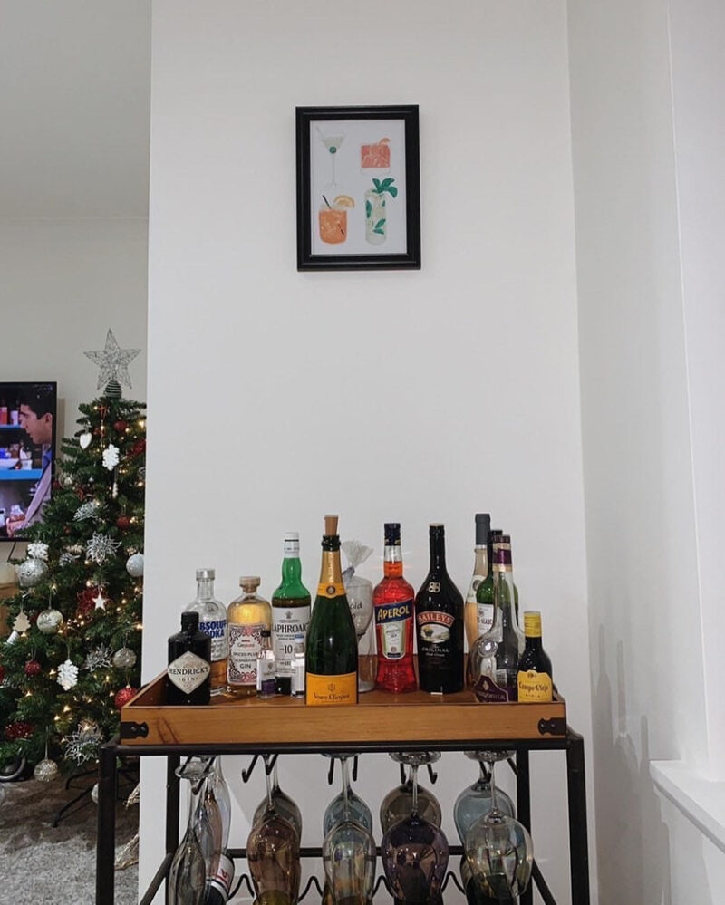 4 Cocktails Drink Alcohol Wall Decor Print - Image 3