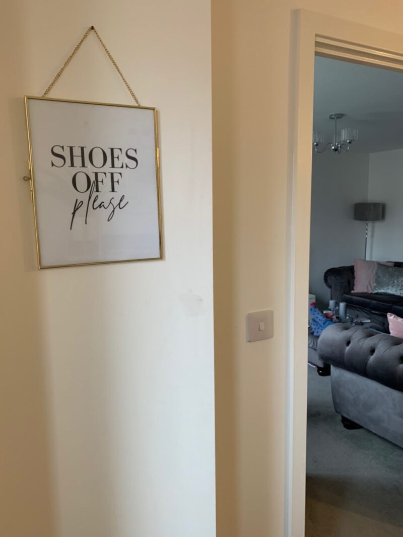 Shoes Off Please Simple Home Wall Decor Print - Image 4