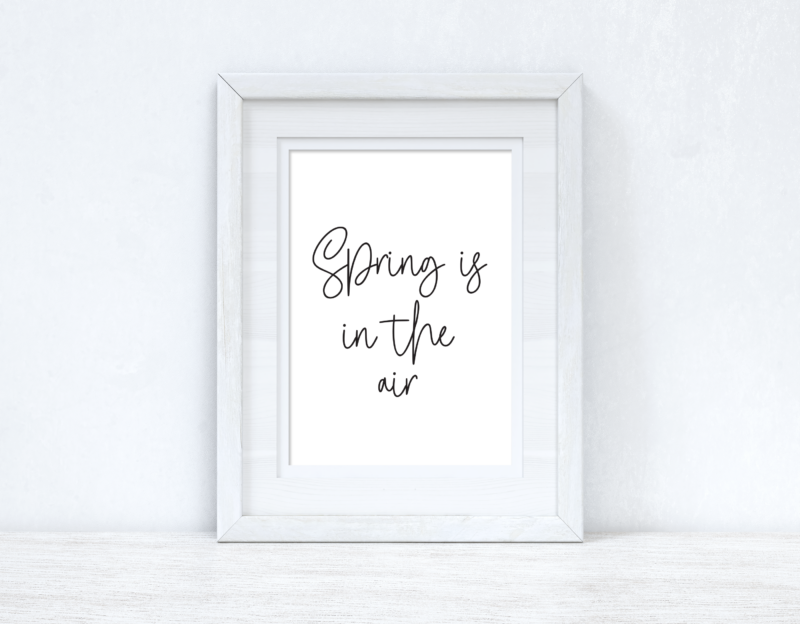 Spring Is In The Air Spring Seasonal Wall Home Decor Print - Image 2