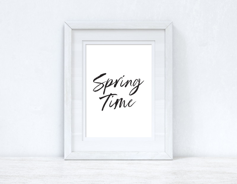 Spring Time Spring Seasonal Wall Home Decor Print - Image 2