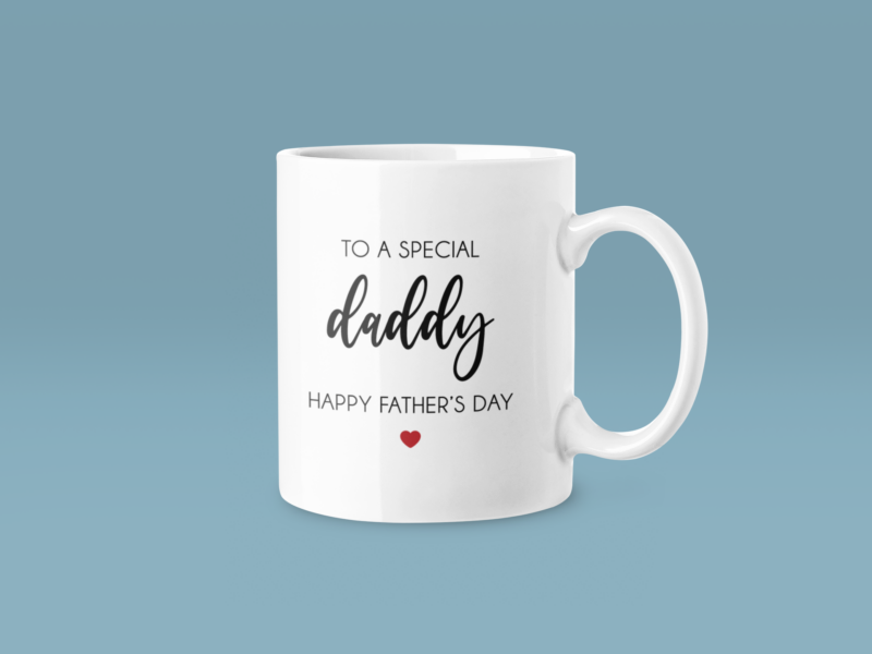 Personalised To A Special daddy Heart Fathers Day Collection - Image 2