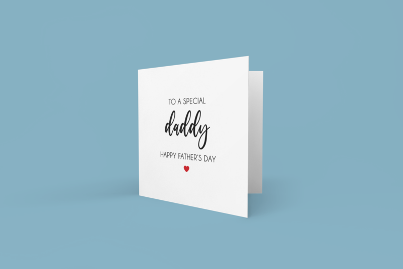 Personalised To A Special daddy Heart Fathers Day Collection - Image 3