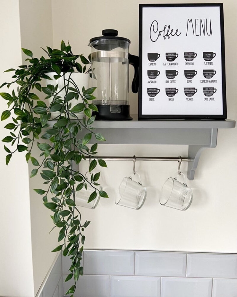 Coffee Menu Kitchen Simple Wall Home Decor Print - Image 3