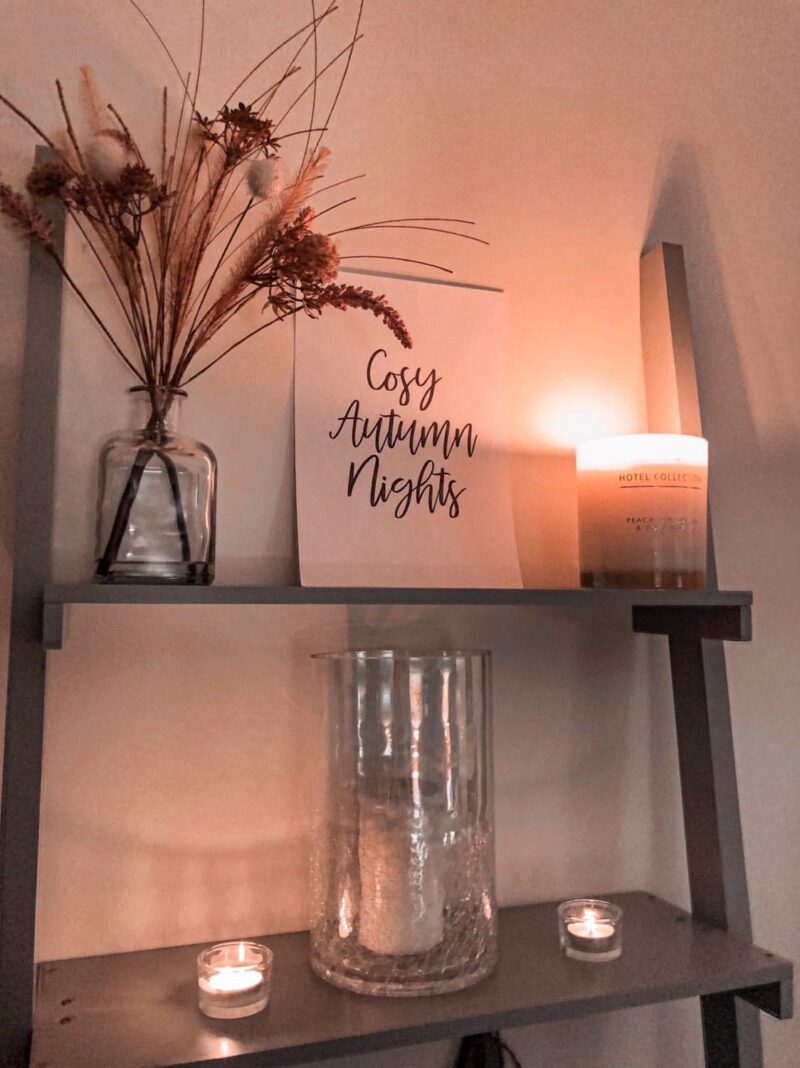 Cosy Autumn Nights Autumn Seasonal Wall Home Decor Print - Image 3