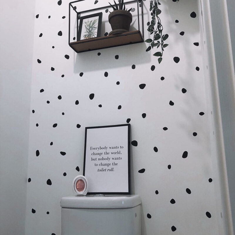 Nobody Ever Wants To Change The Toilet Roll Bathroom Wall Decor Print - Image 3