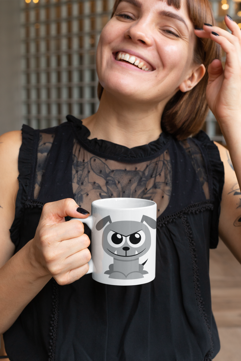 Adorable Shark Sea Animal Personalised Your Name Gift Mug - Image 5