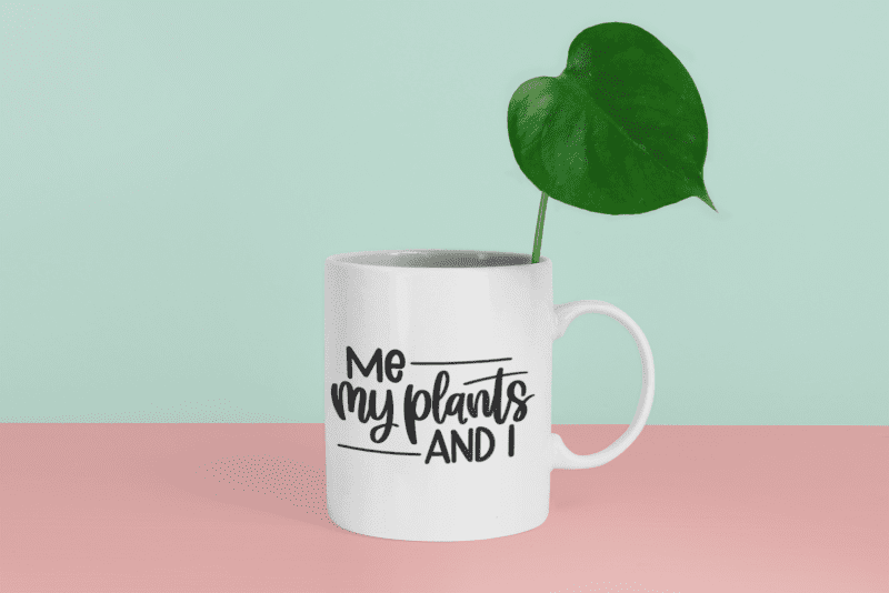 Me My Plants And I Plant Mom Mug - Image 2