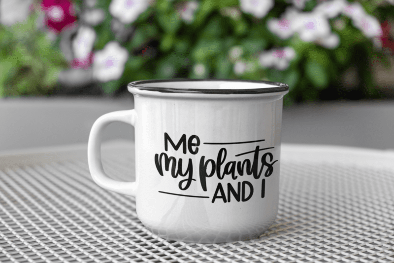 Me My Plants And I Plant Mom Mug
