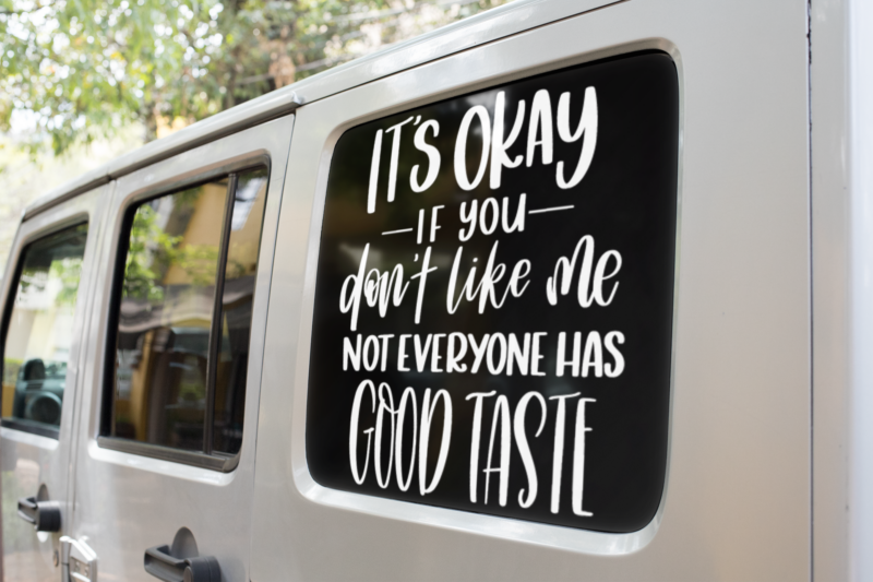Its Ok If You Dont Like Me Sarcastic Sticker - Image 2