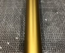 Roll of gold matte vinyl
